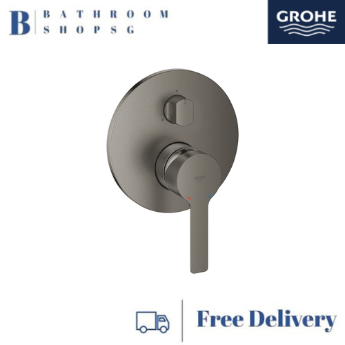Grohe Lineare Single-Lever Mixer with 3-Way Diverter 24095AL1 Brushed Hard Graphite - image 1