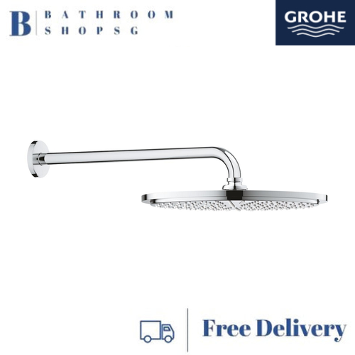 Grohe Rainshower Cosmopolitan 310 Head Shower Set 380 mm, 1 Spray 26066000 Chrome - image 2