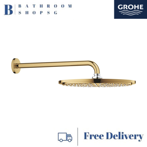 Grohe Rainshower Cosmopolitan 310 Head Shower Set 380 mm, 1 Spray 26066GL0 Cool Sunrise - image 1