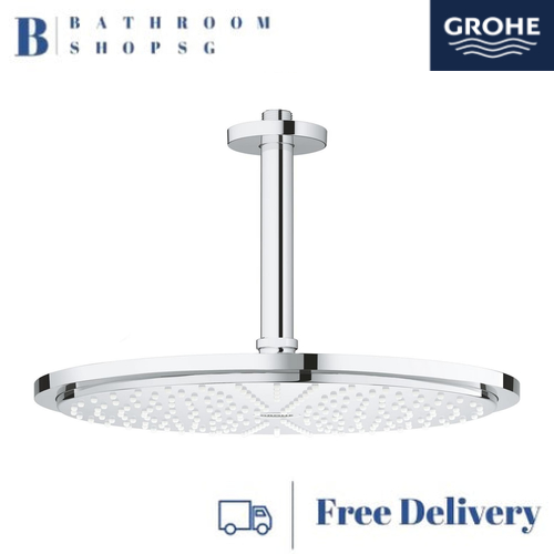 Grohe Rainshower Cosmopolitan 310 Head Shower Set Ceiling 142 mm, 1 Spray 26067000 Chrome - image 1