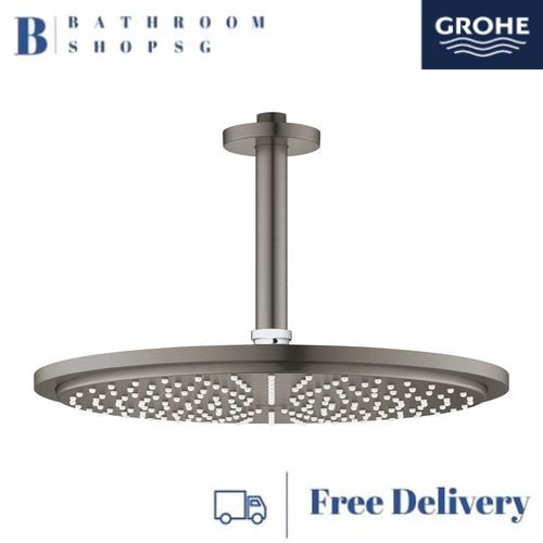 Grohe Rainshower Cosmopolitan 310 Head Shower Set 26067AL0 Brushed Hard Graphite - image 1