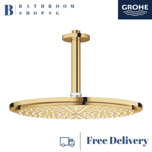 Grohe Rainshower Cosmopolitan 310 Head Shower Set 26067GL0 Cool Sunrise - image 1