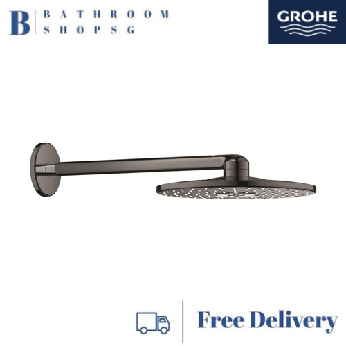 Grohe Rainshower SmartActive 310 Head Shower Set 430 mm, 2 Sprays 26475A00 Hard Graphite - image 1