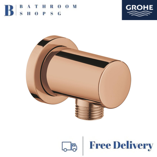 Grohe Rainshower Shower Outlet Elbow, 1/2" 27057DA0 Warm Sunset - image 1