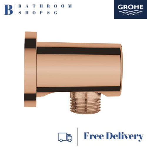 Grohe Rainshower Shower Outlet Elbow, 1/2" 27057DA0 Warm Sunset - image 2