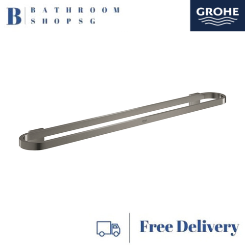 Grohe Selection Towel Holder 41056AL0 Brushed Hard Graphite - image 1