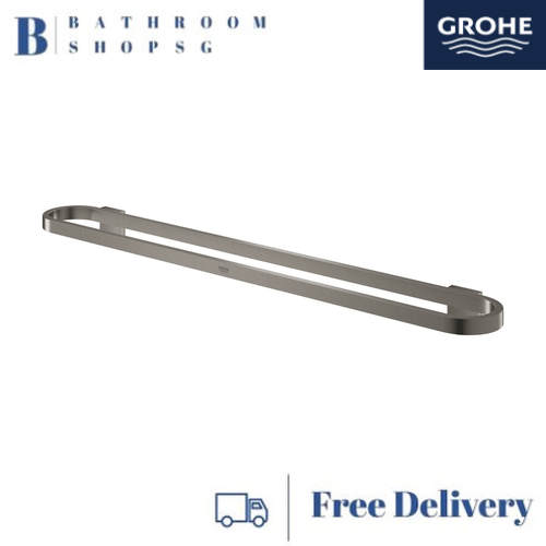 Grohe Selection Towel Holder 41056AL0 Brushed Hard Graphite - image 2