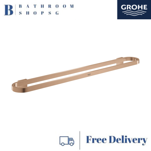 Grohe Selection Towel Holder 41056DL0 Brushed Warm Sunset - image 1