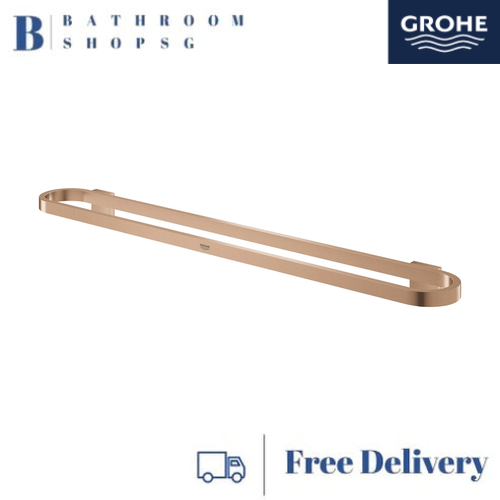 Grohe Selection Towel Holder 41056DL0 Brushed Warm Sunset - image 2