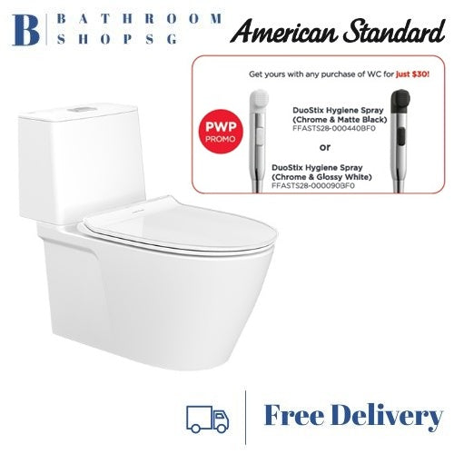 [Year-End Promo]American Standard Acacia SupaSleek Close Coupled Toilet CL23075