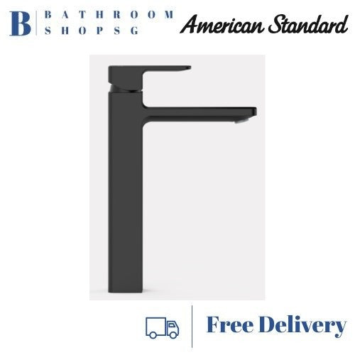 American Standard Acacia E Extended Basin Mixer With Pop-up Drain FFAS1302-101440BF0 Matt Black
