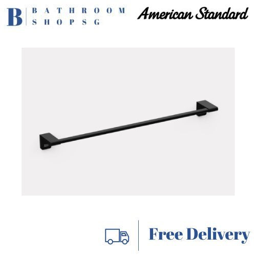 American Standard Bathroom Bundle Set Matt Black | Easyset Rainshower | Acacia Bathroom Accessories