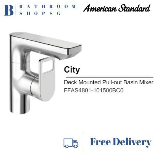 American Standard City Pull-Out Basin Mixer Faucet FFAS4801-101500BC0