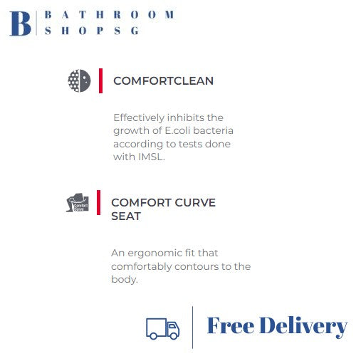 American Standard Neo Modern Close Coupled Toilet Bowl with Seat and Cover CL26305