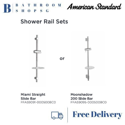 [Year-End/CNY Promo]American Standard Easyset Exposed Shower Bundle Set Auto Temperature Bath Mixer