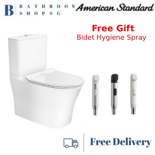Free Gift - American Standard Signature Close Coupled Back To Wall Toilet CL26225