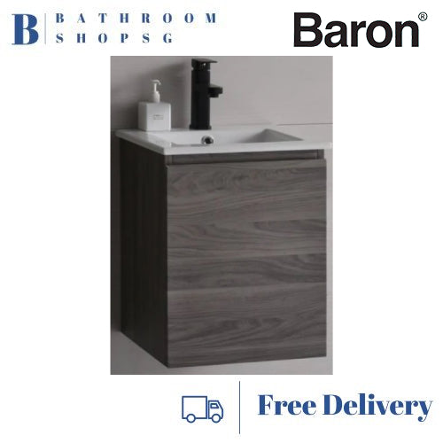 Baron A106 Built-in Basin Single Door Stainless Steel Cabinet 41cm