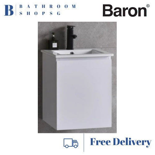 Baron A106 Built-in Basin Single Door Stainless Steel Cabinet 41cm