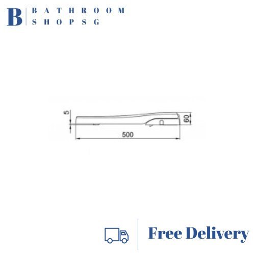 Baubay Manual Bidet Seat BB301 | Non-Electric Bidet