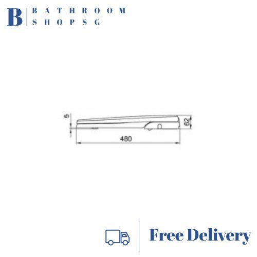 Baubay Manual Bidet Seat BB303 | Non-Electric Bidet Seat and Cover