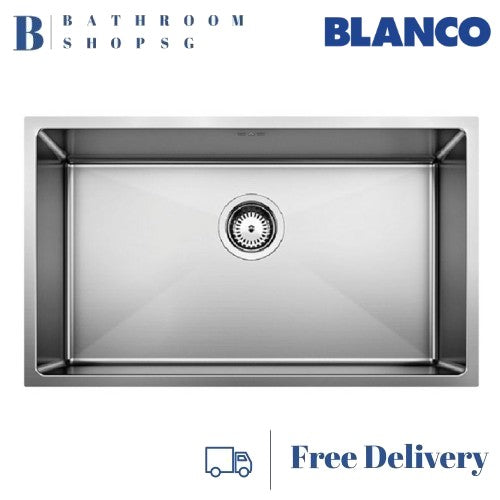 Blanco Quatrus 800-IU Single Bowl Stainless Steel Undermount Kitchen Sink