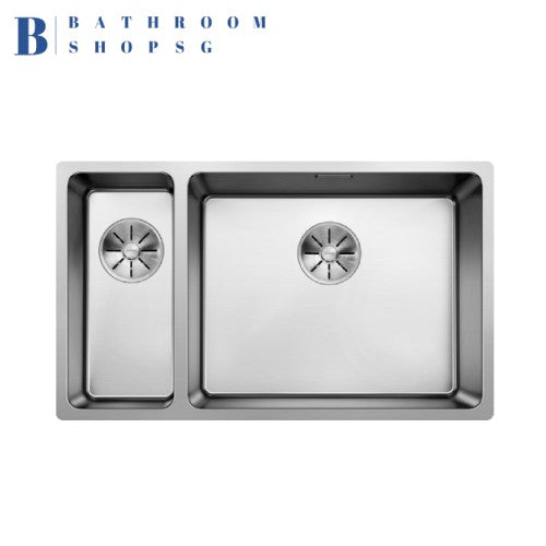 Blanco Andano 500/180-U Double Bowl Stainless Steel Kitchen Sink