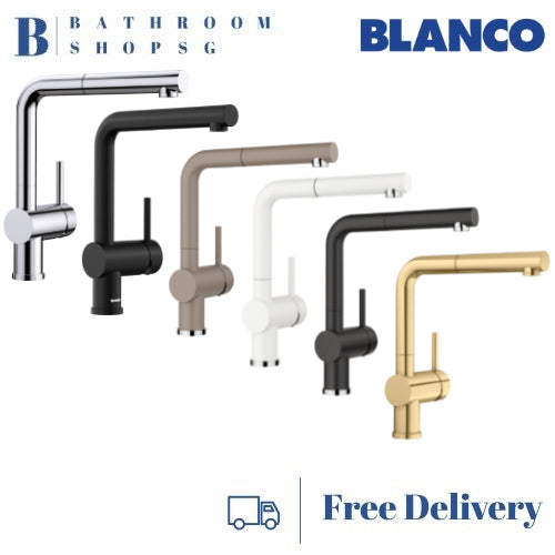 Blanco Linus-S Pull-out Kitchen Sink Mixer Colors