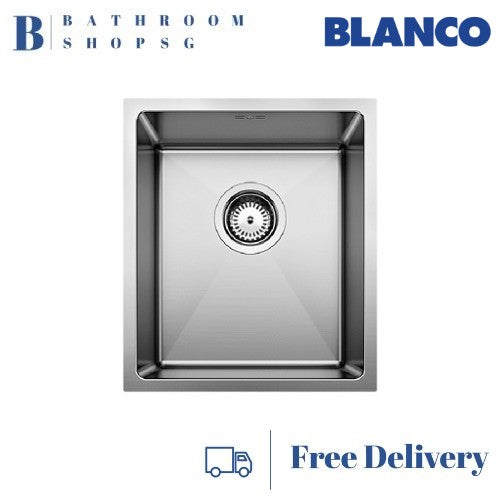 Blanco Quatrus 340-IU Single Bowl Stainless Steel Undermount Kitchen Sink