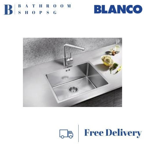 Blanco Quatrus 400-IU Single Bowl Stainless Steel Undermount Kitchen Sink