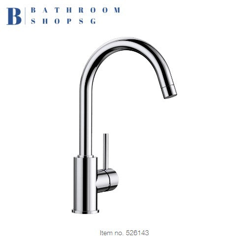 Blanco MIDA Single-Lever C-Spout Kitchen Sink Mixer