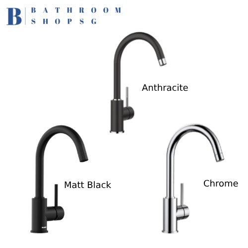 Blanco MIDA Single-Lever C-Spout Kitchen Sink Mixer