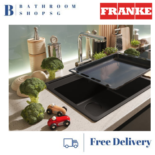 Franke MARIS-520 Undermount Single Bowl Granite Kitchen Sink MRG 610-52TL