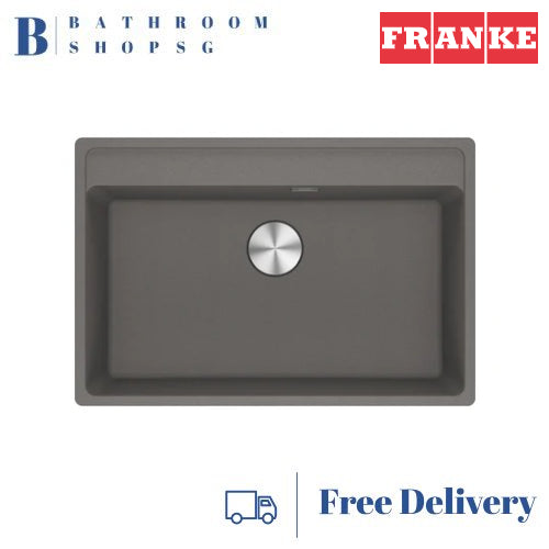 Franke MARIS-720 Single Bowl Granite Kitchen Sink with Tap Ledge MRG 610-72TL