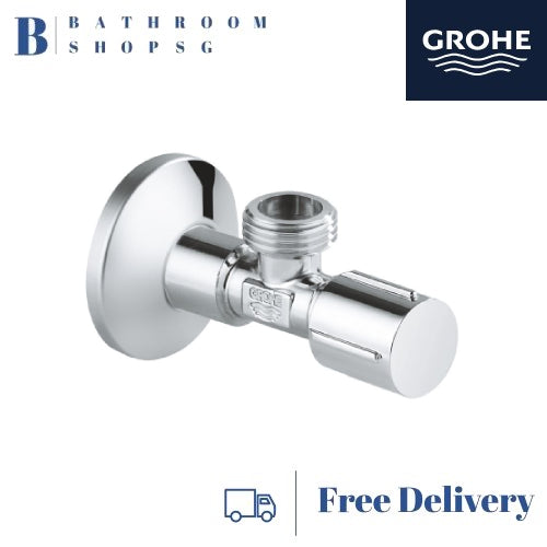 Grohe Angle Valve  22041001 Chrome | Bidet Spray Set Stop Cock 1/2 inch connection