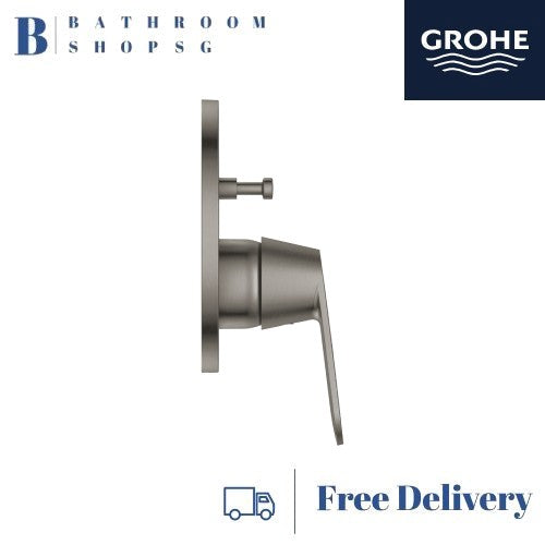 Grohe Eurosmart Cosmopolitan Concealed Bath Mixer 24045AL0 Hard Graphite