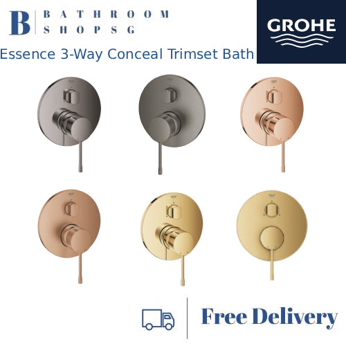 GROHE Essence Single-lever Conceal Bath mixer trimset 3-way diverter 24092AL1 |24092DL1 |24092GN1