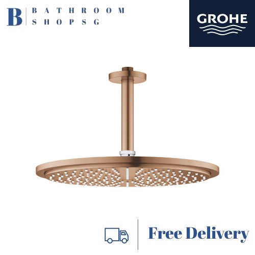 [Pre-order]Grohe RSH Cosmopolitan 310 Head Shower Set 26067DL0 Brushed Warm Sunset | Overhead Ceiling Shower Set