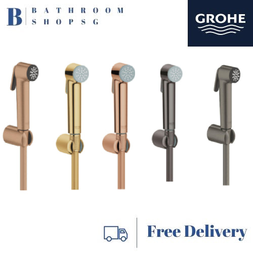 Grohe Tempesta-F Trigger Spray Wall Holder Set | Bidet Hygiene Spray 27513 Colors