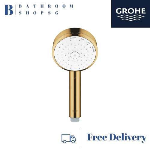 Grohe Tempesta Cosmopolitan 100IV Hand Shower 4 Spray 27573GLC Cool Sunrise