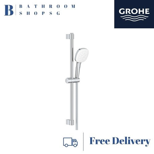 Grohe Tempesta Cube 110 Shower Rail Set 600mm 3 Sprays 27579003