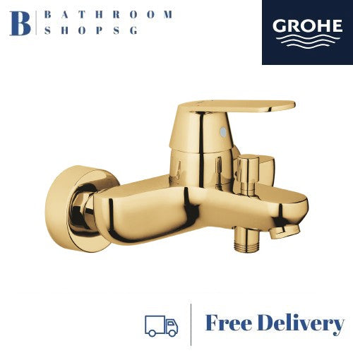 Grohe Eurosmart Cosmopolitan Single-Lever Bath-Shower Mixer 32831GL0 Cool Sunrise