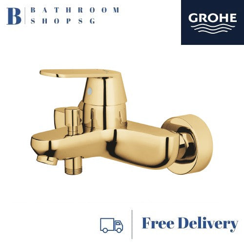 Grohe Eurosmart Cosmopolitan Single-Lever Bath-Shower Mixer 32831GL0 Cool Sunrise