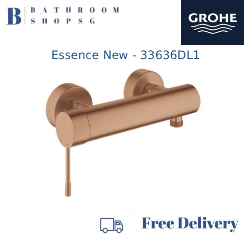 Grohe Essence Single-lever Exposed Shower Mixer Wall Mount Bathroom Faucet 33636XX1 PVD Colors