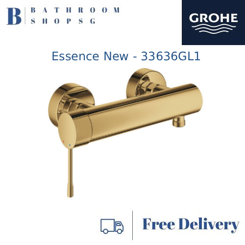Grohe Essence Single-lever Exposed Shower Mixer Wall Mount Bathroom Faucet 33636XX1 PVD Colors