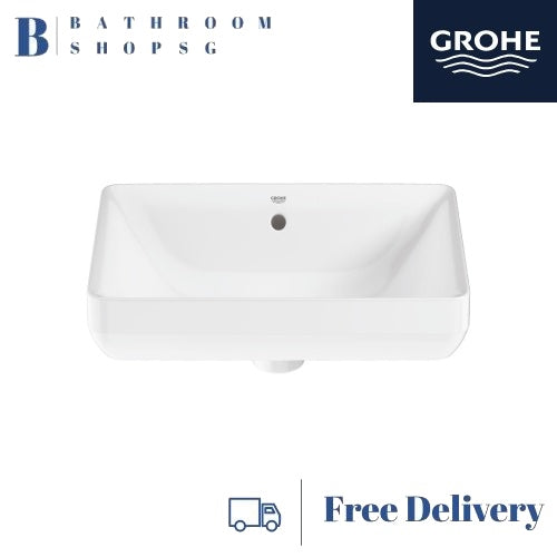 Grohe Euro Ceramic Vessel Basin Square 100983SH00 | Grohe Countertop Wash Basin