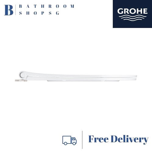 Grohe 101330SH00 Bau Ceramic WC Seat and Cover | Grohe Toilet Bowl Seat