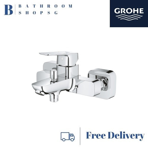 Grohe Cubeo Wall Mount Single-Lever Bath Mixer 1018130000 Chrome
