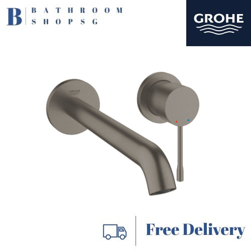 Grohe Essence 2-hole Conceal basin mixer Bathroom Faucet 19967AL1 Brushed Hard Graphite