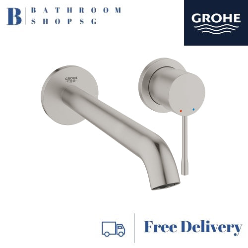 Grohe Essence 2-hole Concealed basin mixer L-size Bathroom Faucet 19967DC1 SuperSteel