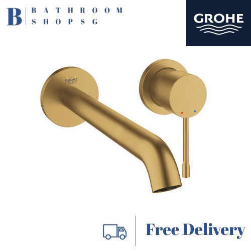 Grohe Essence 2-hole Concealed basin mixer L-size Bathroom Faucet 19967GN1 Brushed Cool Sunrise